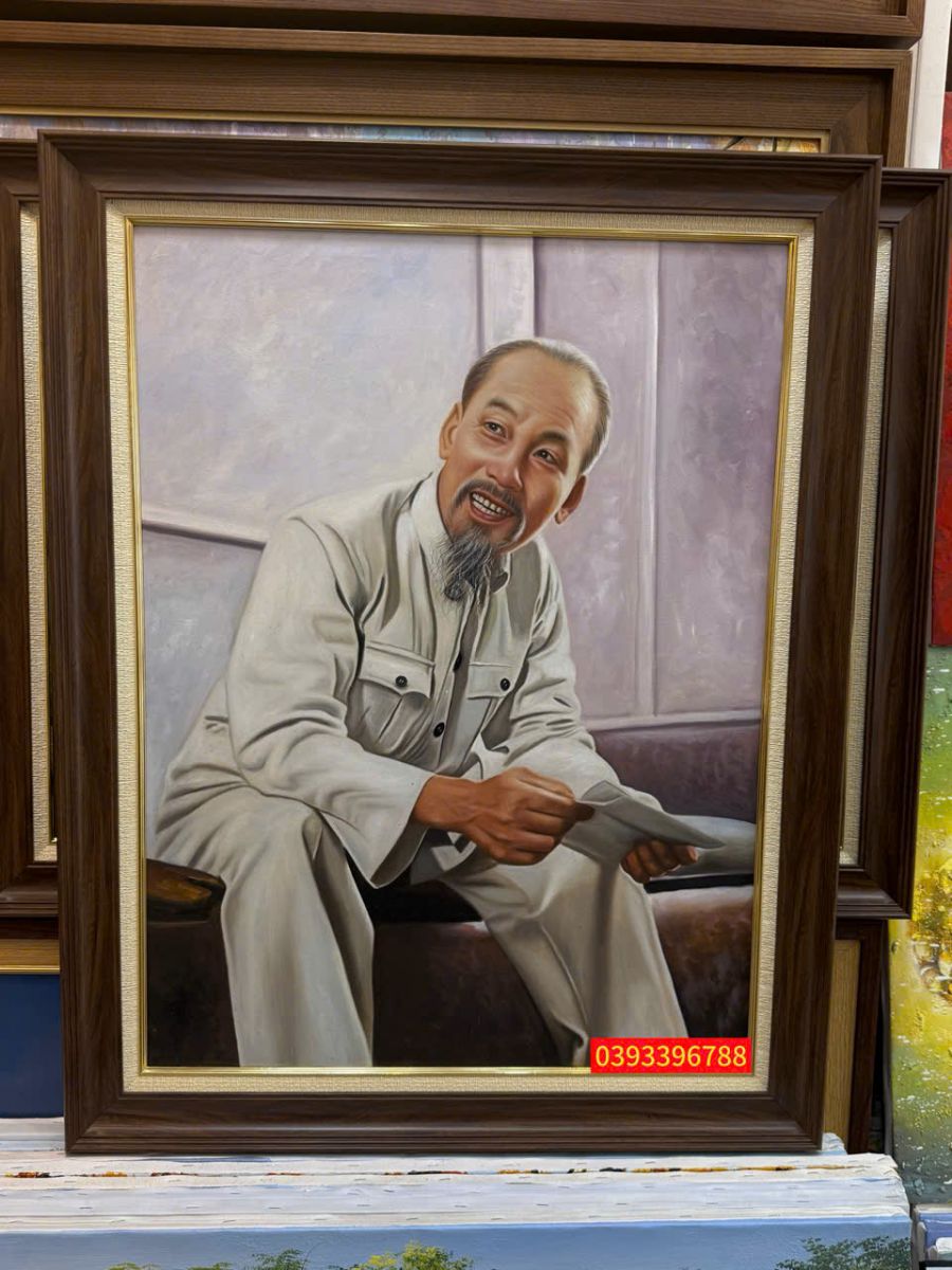 tranh Bác Hồ