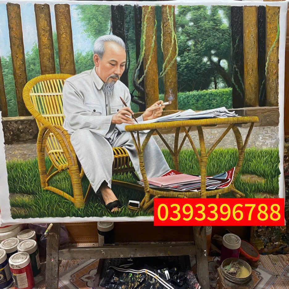 Tranh Bác Hồ