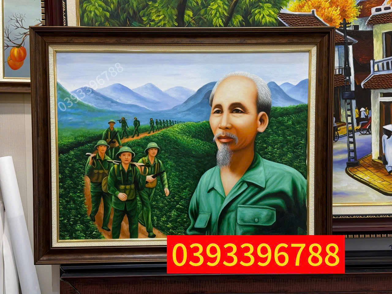 Tranh Bác Hồ 
