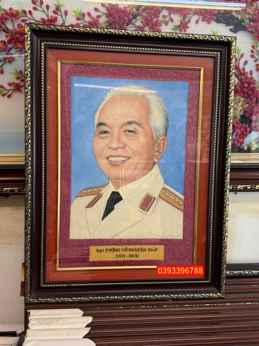 tranh chân dung Bác Hồ ý nghĩa làm quà tặng