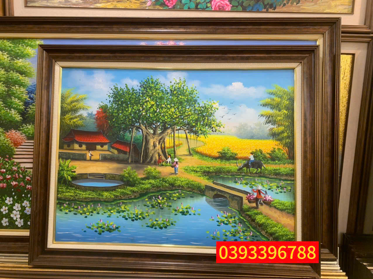 tranh đồng quê