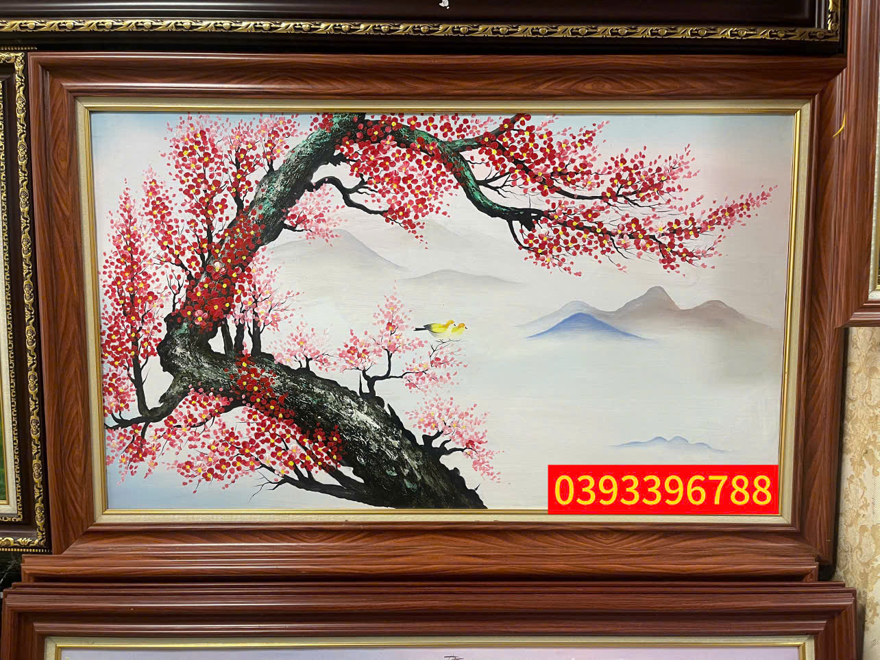 Tranh hoa đào