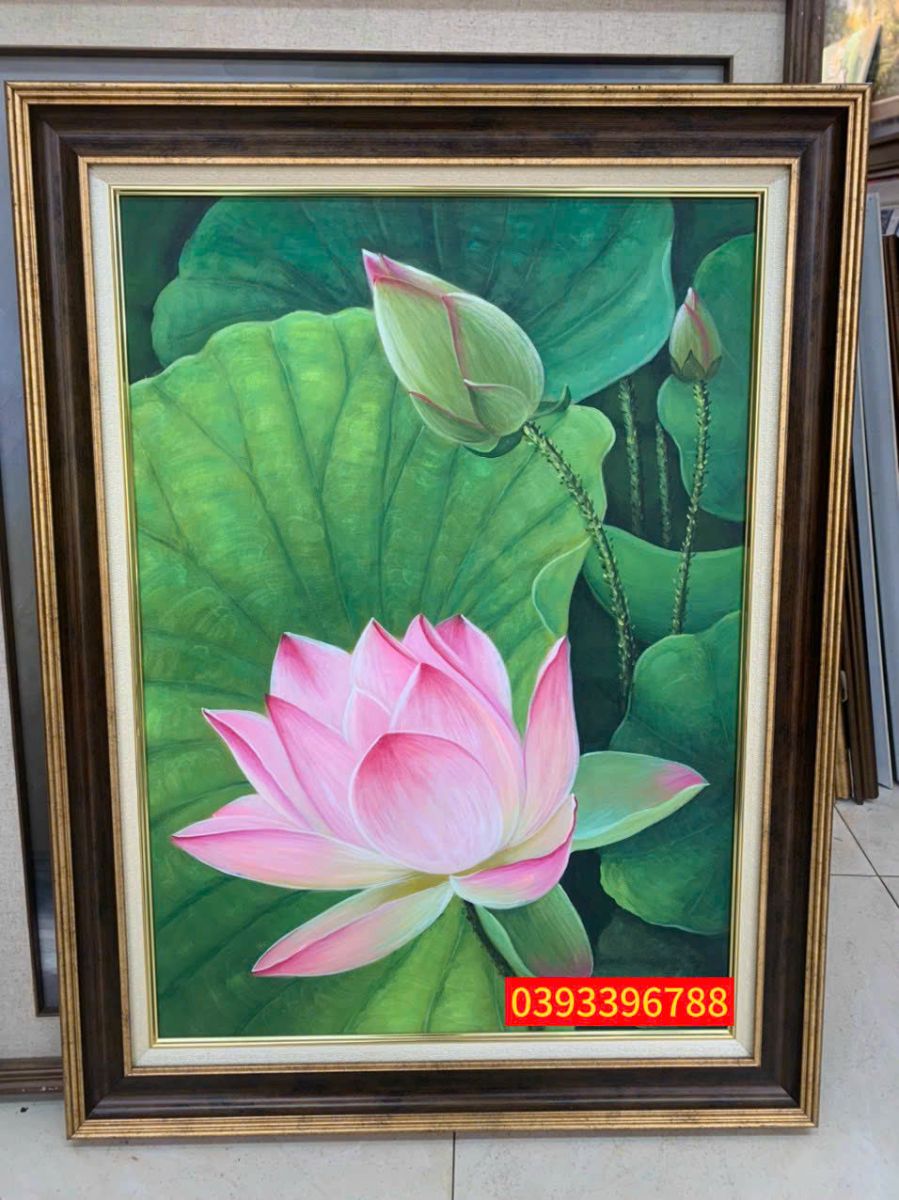 Tranh hoa sen