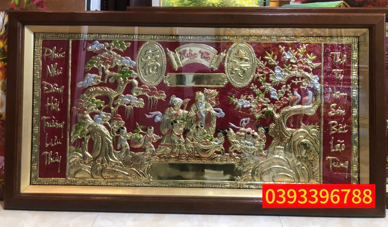 tranh mừng thọ