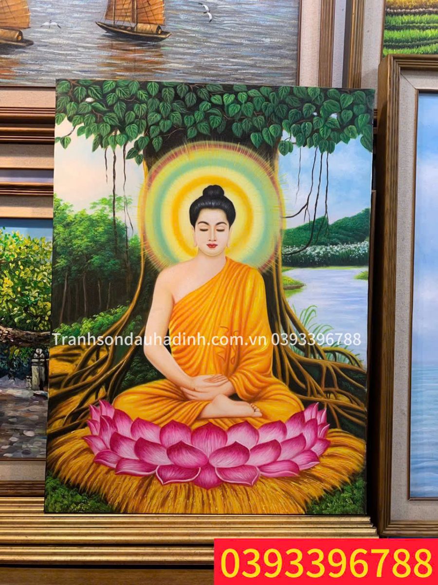tranh phật thích ca mâu ni