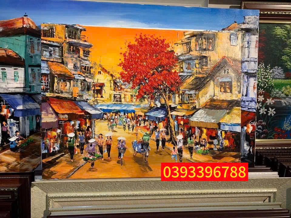Tranh phố cổ