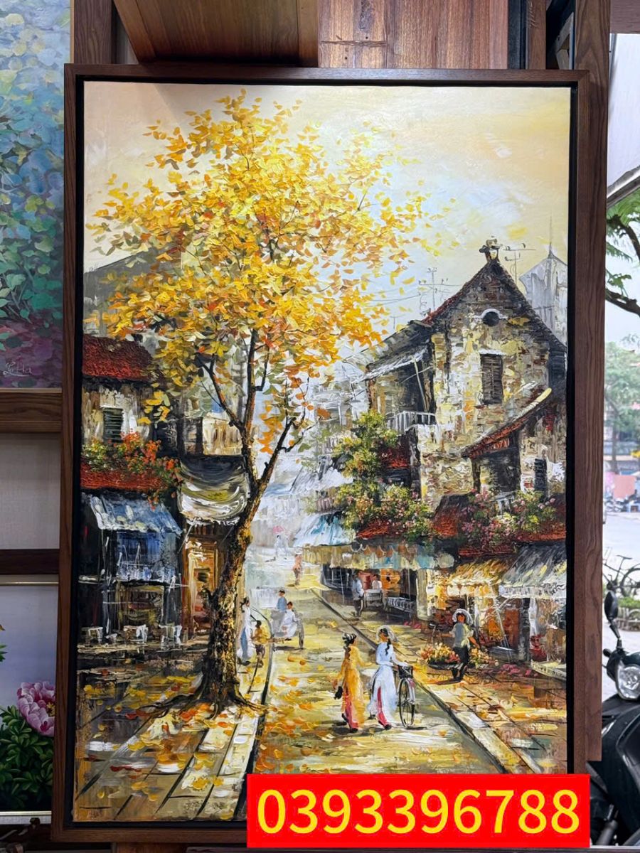tranh phỗ cổ đẹp