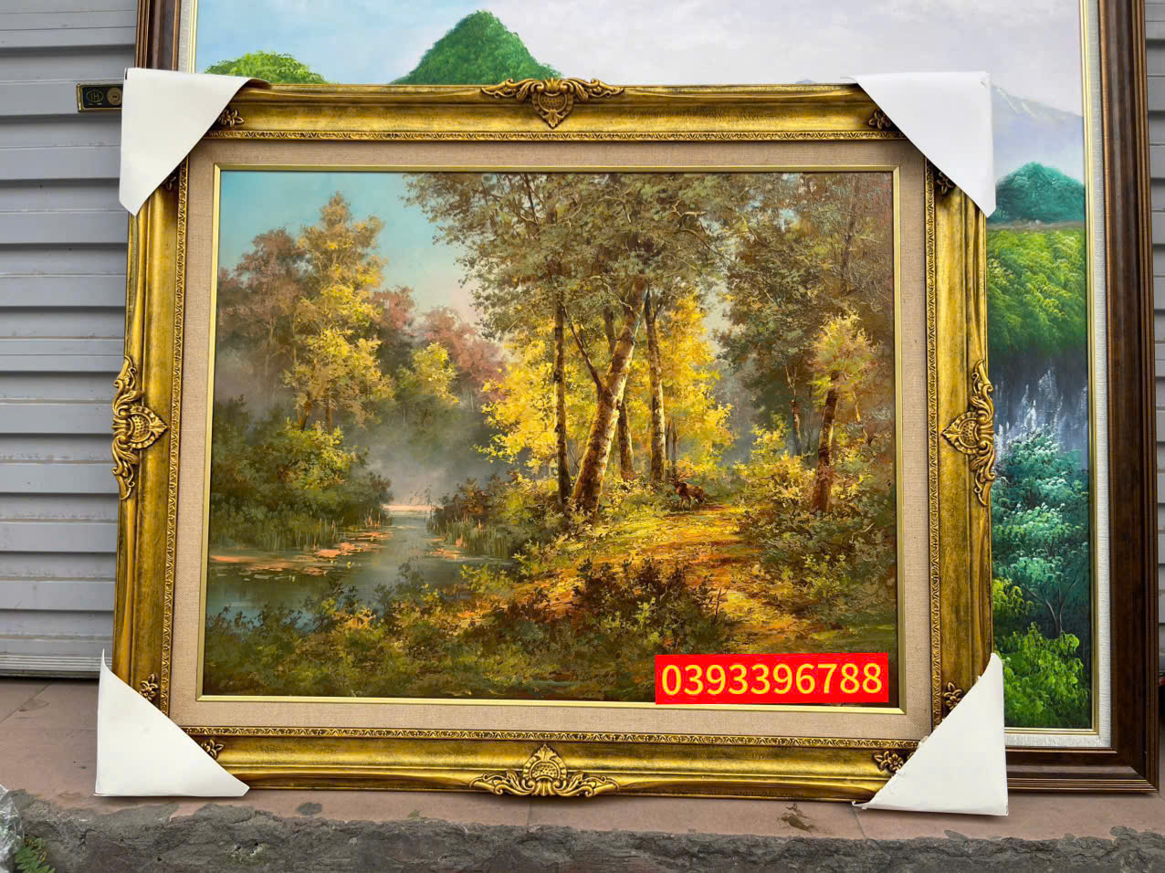 tranh phong cảnh Châu âu