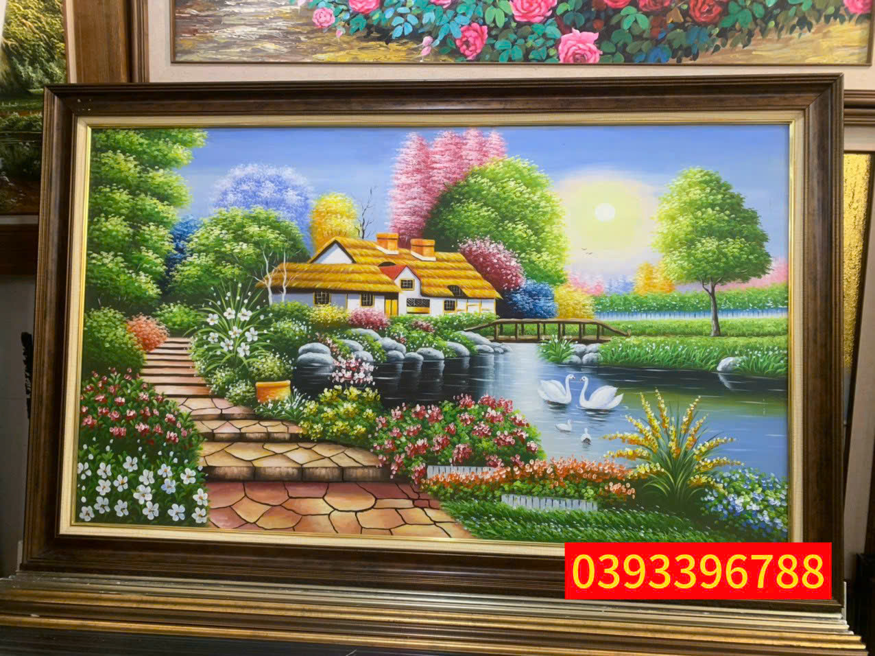 tranh phong cảnh Châu Âu