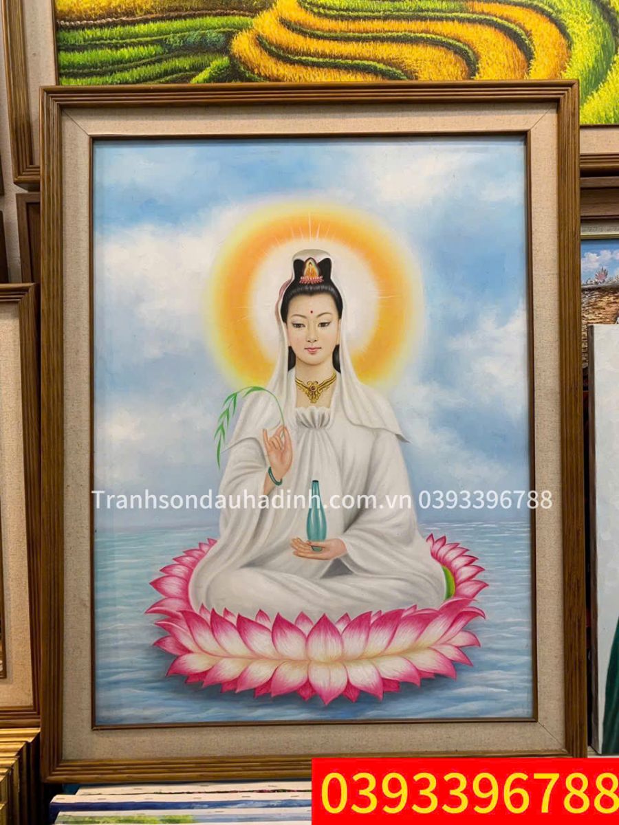 tranh quan thế âm bồ tát