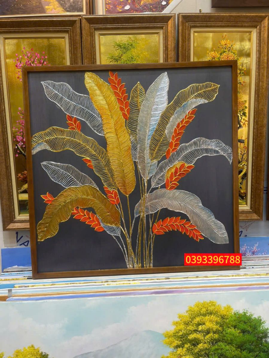 tranh sơn dầu đẹp hiện đại