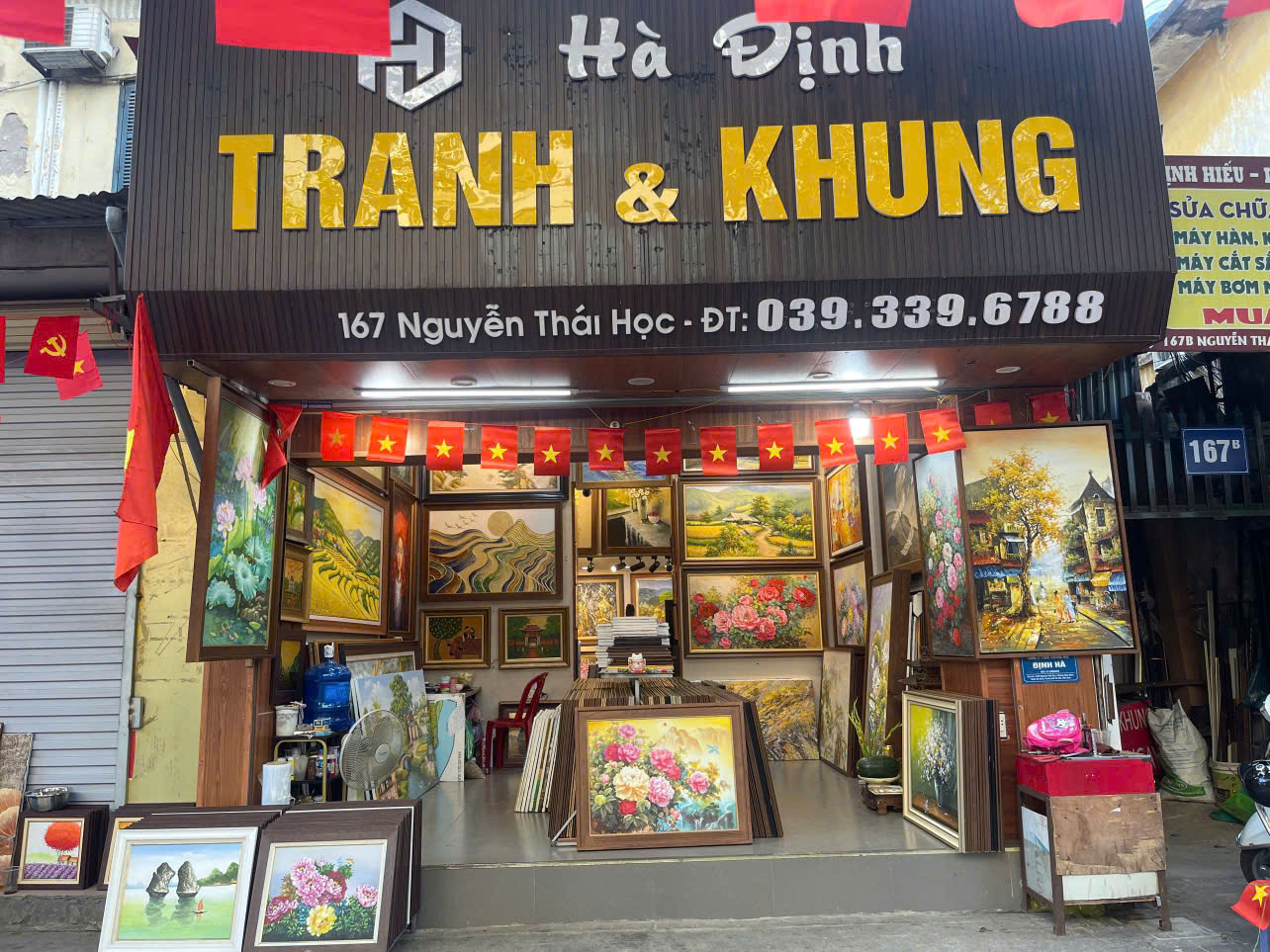 Tranh sơn dầu Hà Định