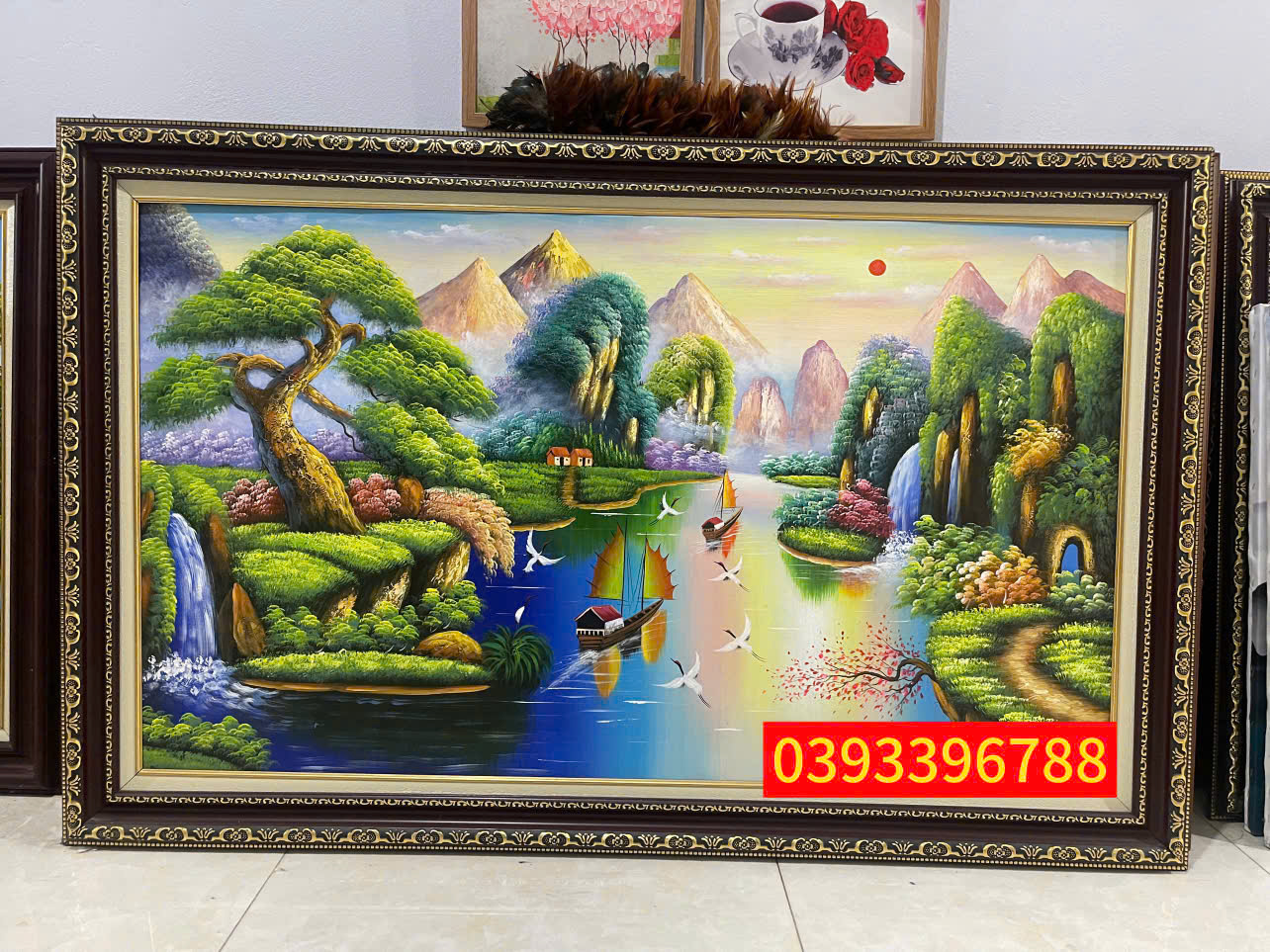 tranh sơn thuỷ hữu tình