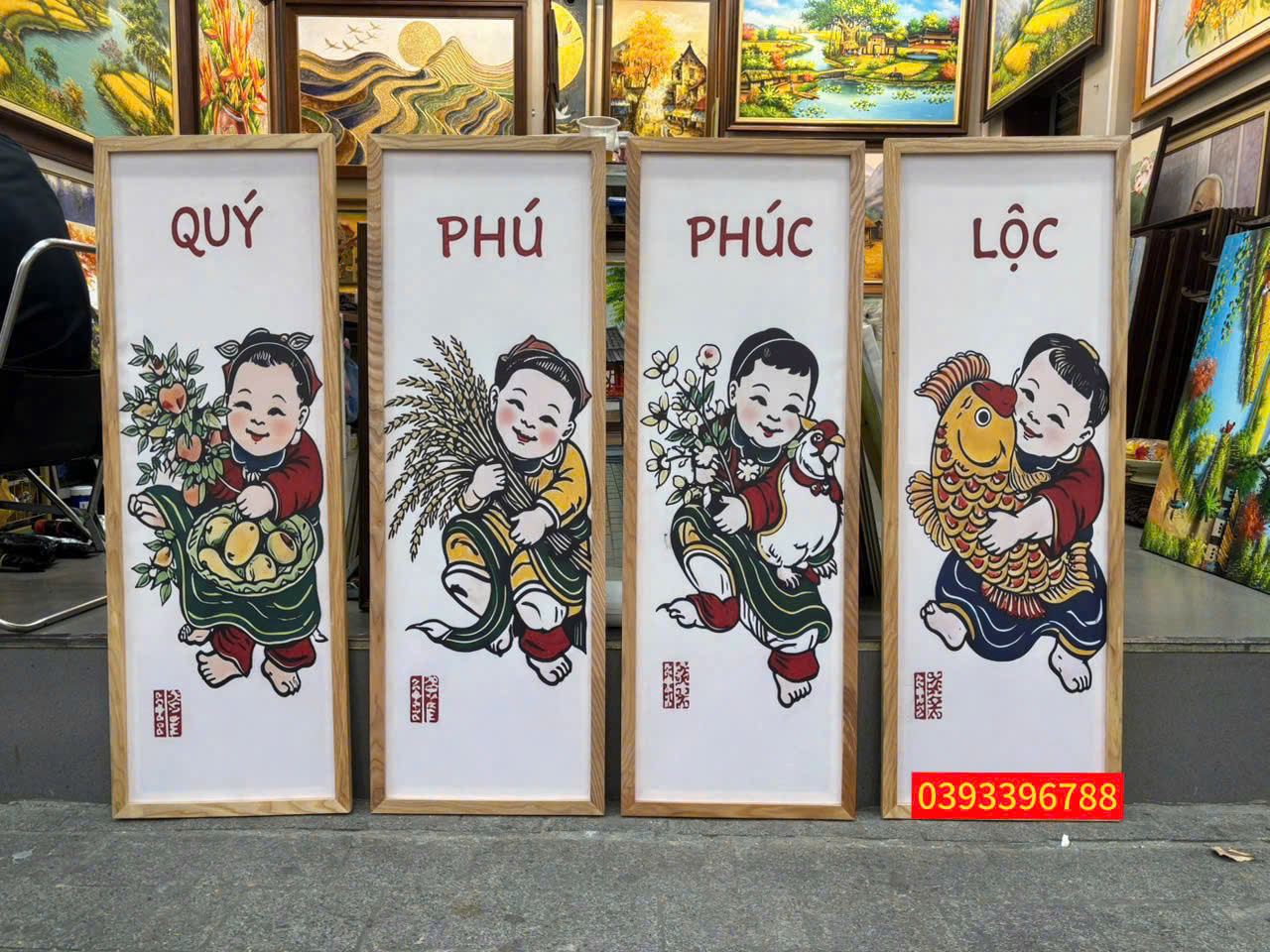 Tranh tứ quý