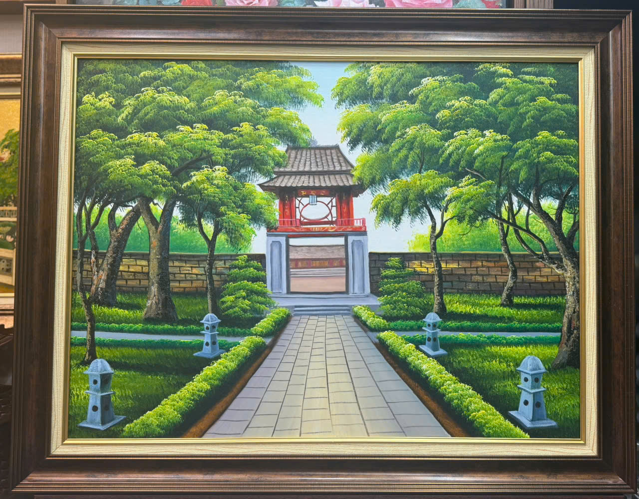 Tranh Văn Miếu